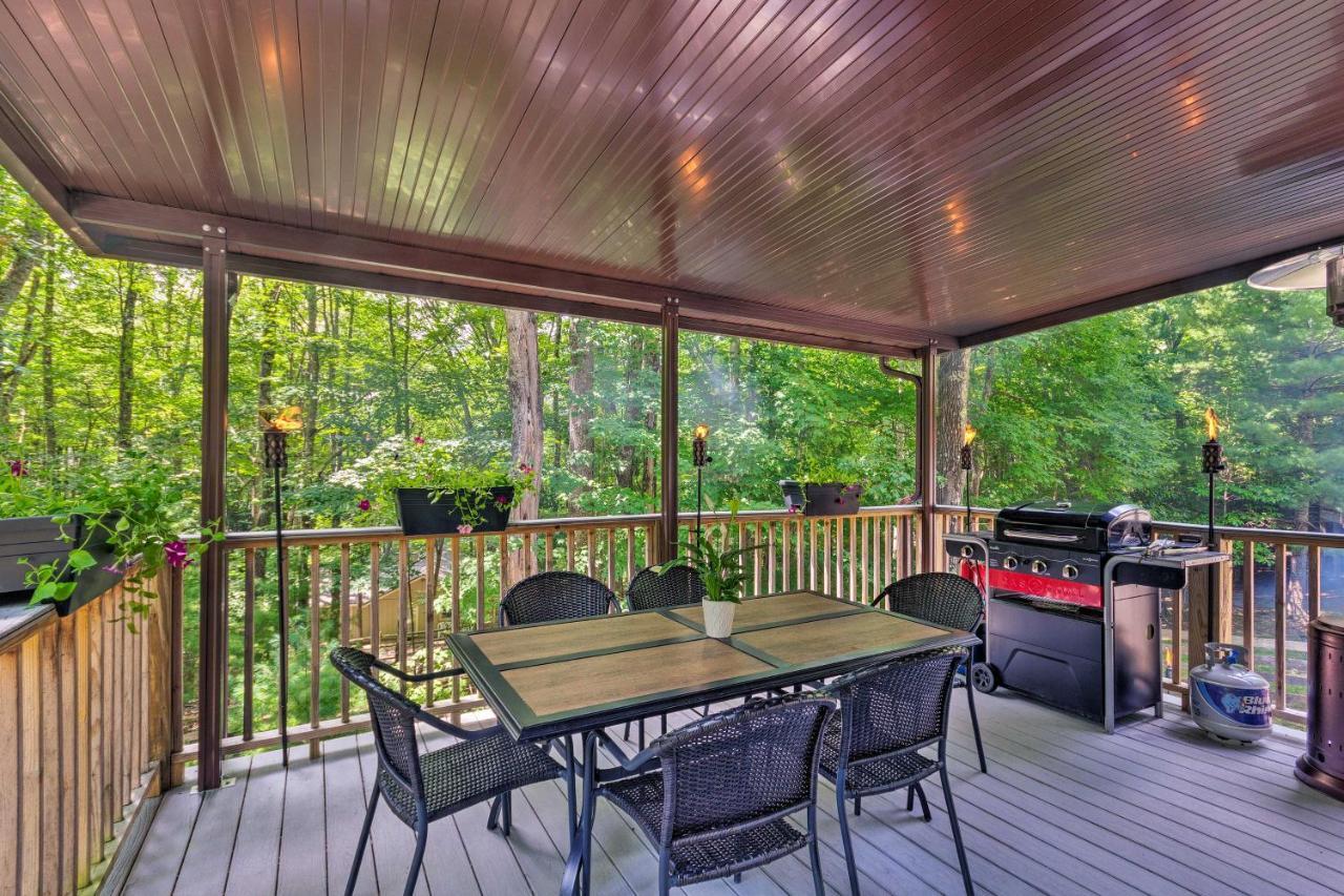 Beech Mountain Home With Covered Deck, Near Skiing! Kültér fotó